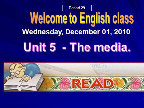 Unit 5. The media