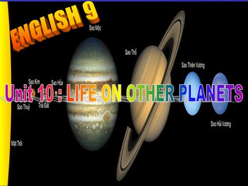 Unit 10. Life on other planets