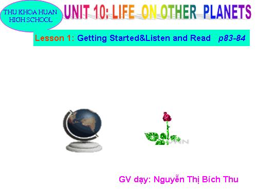 Unit 10. Life on other planets