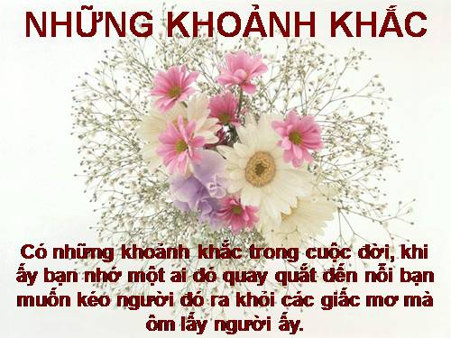 Những khoảnh khắc