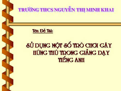 CHUYEN DE CAP TRUONG 2010