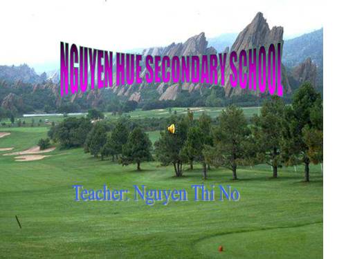 Unit 3. A trip to the countryside