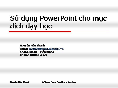 pwerponit  Soạn bài giảng cho thầy cô