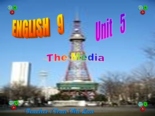 Unit 5. The media