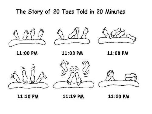 The story of 20 toes told in 20 minutes