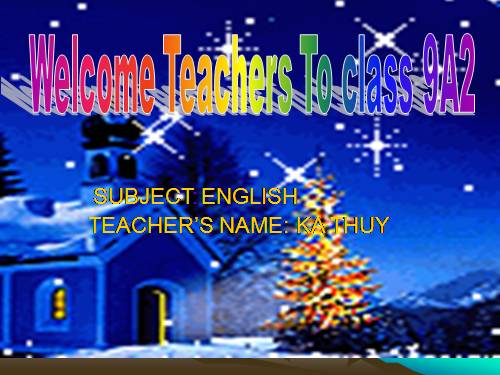 Unit 4. Learning a foreign language