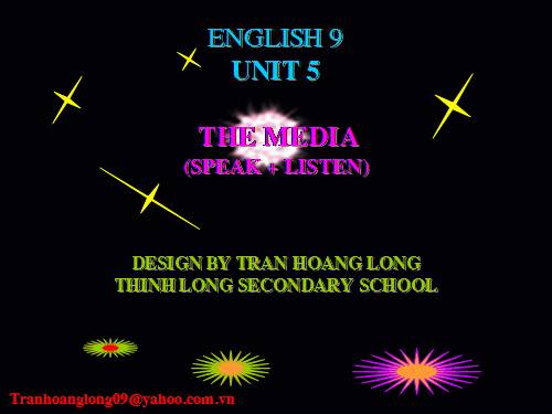 Unit 5. The media