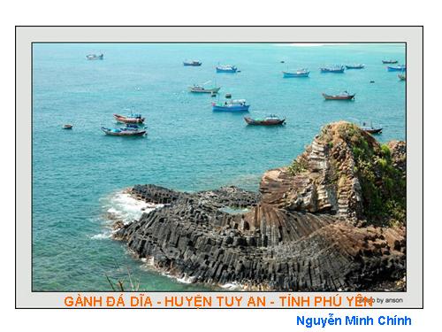 Những hình ảnh đẹp về Gành Đá Dĩa - Tuy An - Phú Yên