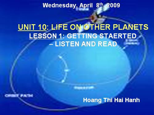 Unit 10. Life on other planets