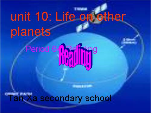 Unit 10. Life on other planets