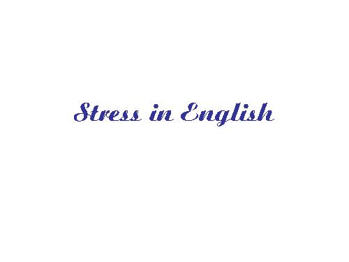 Stress