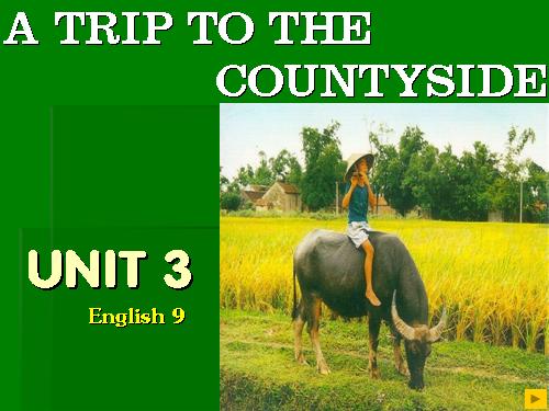 Unit 3. A trip to the countryside