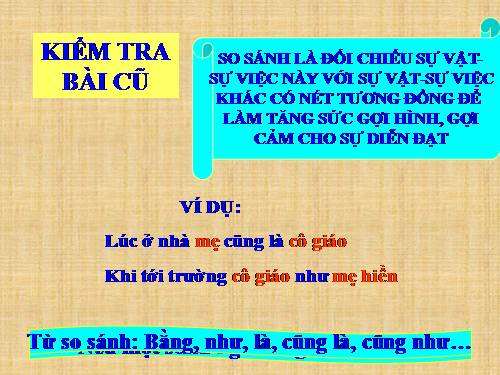 Bài 19. So sánh