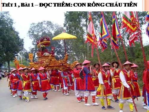 Bài 1. Con Rồng cháu Tiên