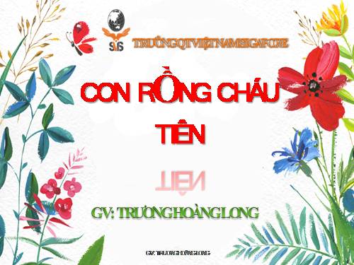 Bài 1. Con Rồng cháu Tiên