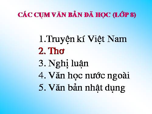 Bài 32. Tổng kết phần Văn