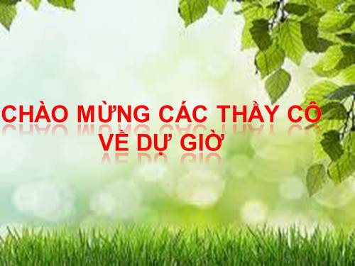 Bài 27. Câu trần thuật đơn có từ là