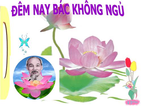 Bài 23. Đêm nay Bác không ngủ