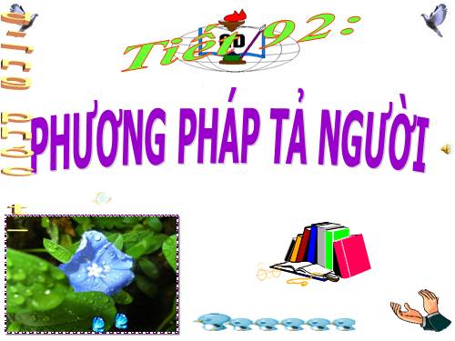 Bài 22. Phương pháp tả người