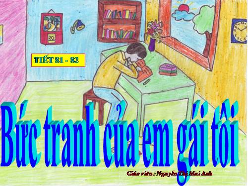 Bài 20. Bức tranh của em gái tôi