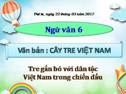 Bài 26. Cây tre Việt Nam