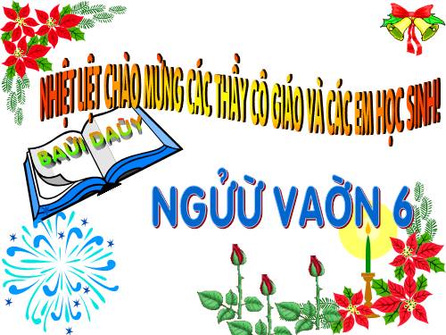 Bài 24. Tập làm thơ bốn chữ