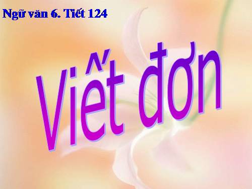 Bài 29. Viết đơn