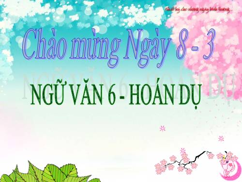 Bài 24. Hoán dụ