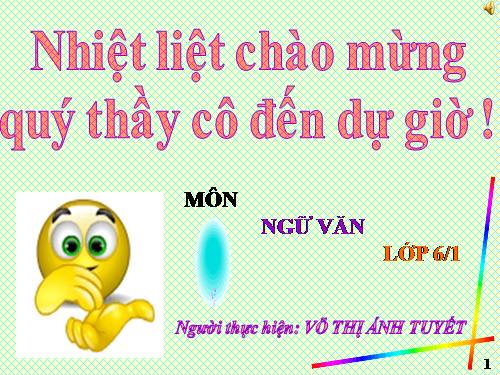 Bài 27. Câu trần thuật đơn có từ là