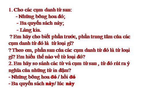 Bài 13. Chỉ từ