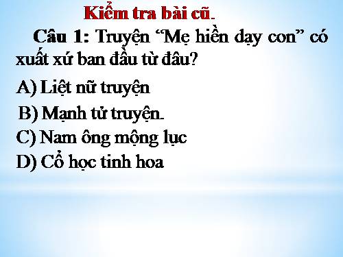 Bài 16. Thầy thuốc giỏi cốt nhất ở tấm lòng