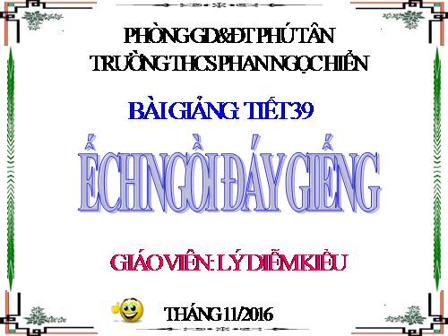 Bài 10. Ếch ngồi đáy giếng