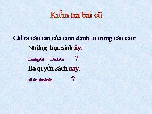 Bài 13. Chỉ từ