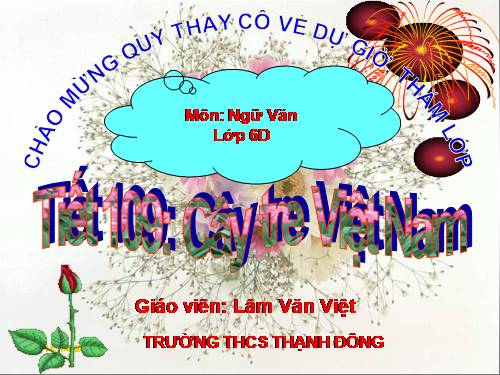 Bài 26. Cây tre Việt Nam