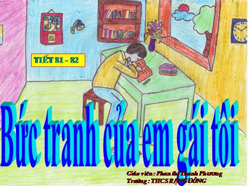 Bài 20. Bức tranh của em gái tôi