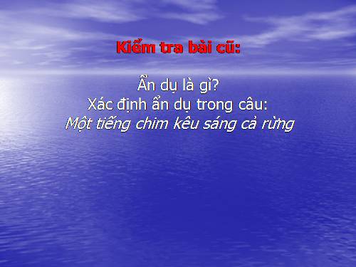 Bài 24. Hoán dụ
