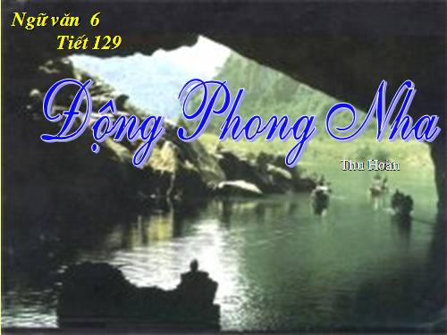 Bài 31. Động Phong Nha