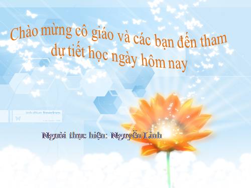 Bài 22. Phương pháp tả người