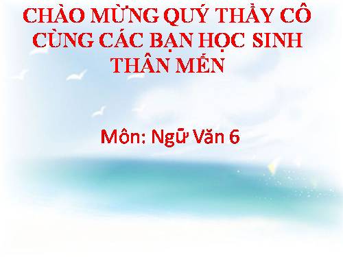 Bài 21. Phương pháp tả cảnh