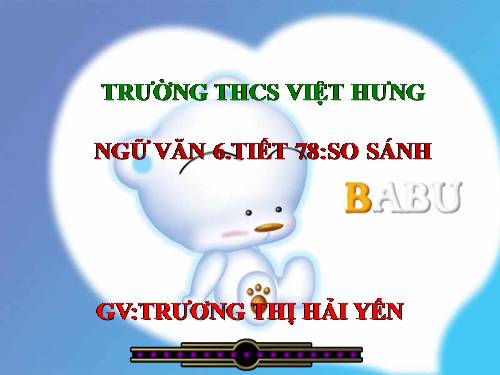 Bài 19. So sánh