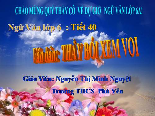 Bài 10. Thầy bói xem voi
