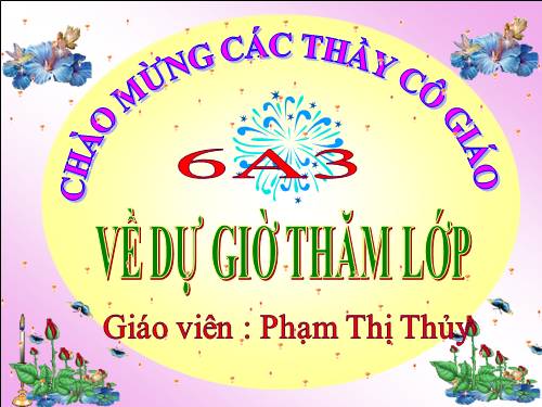 Bài 11. Chân, Tay, Tai, Mắt, Miệng