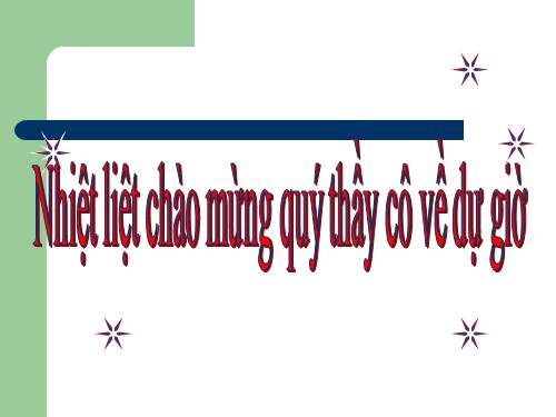 Bài 27. Câu trần thuật đơn có từ là