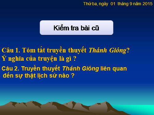 Bài 3. Sơn Tinh, Thuỷ Tinh