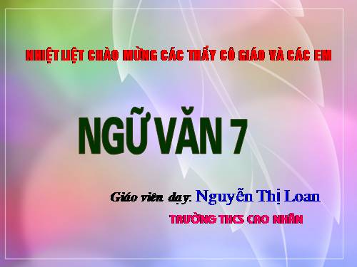 Bài 8. Ngôi kể trong văn tự sự