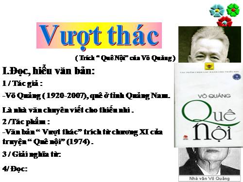 Bài 21. Vượt thác