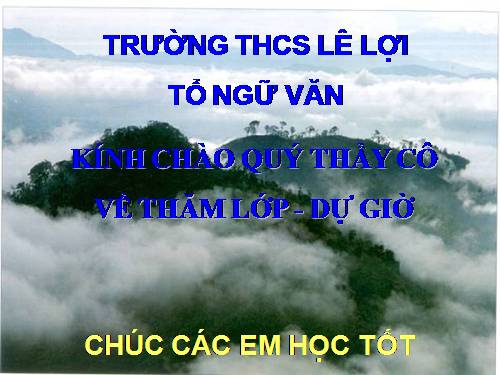 Bài 26. Câu trần thuật đơn