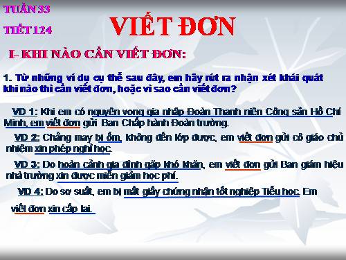 Bài 29. Viết đơn