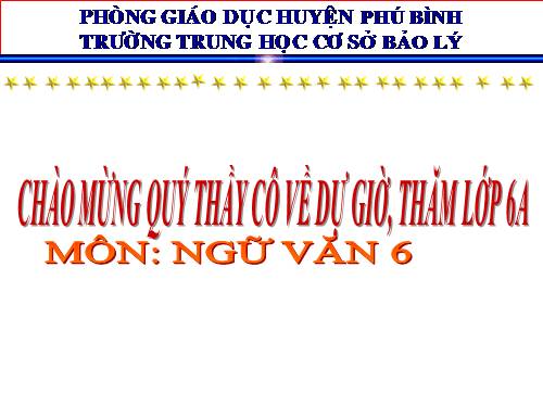 Bài 26. Câu trần thuật đơn