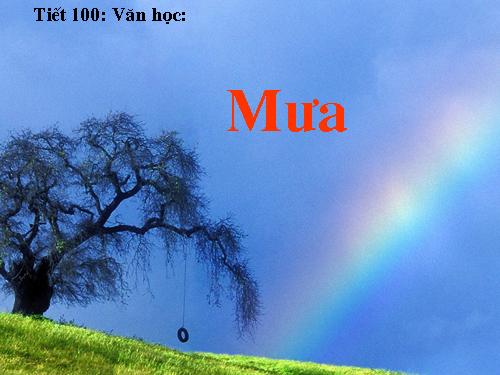 Bài 24. Mưa